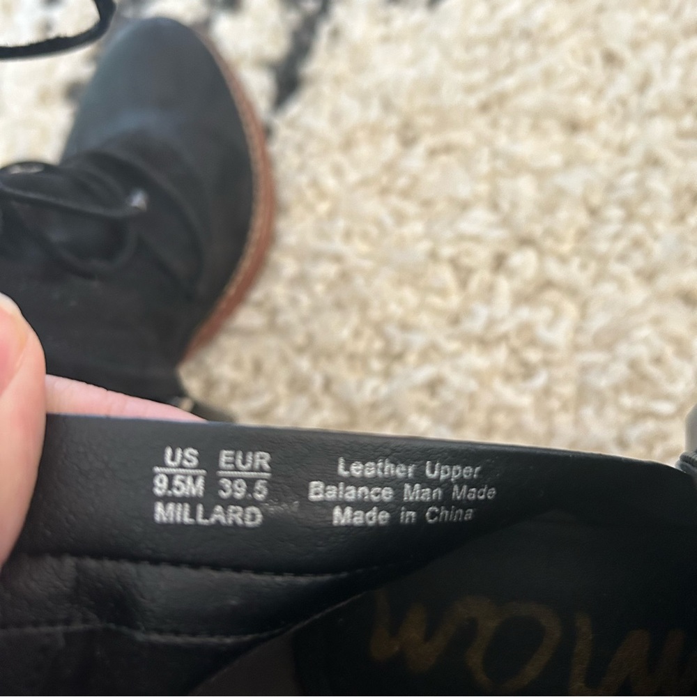 Sam Edelman Millard Lace Up Booties - Picture 5 of 8